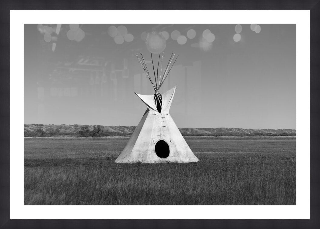 Tipi Framed Print