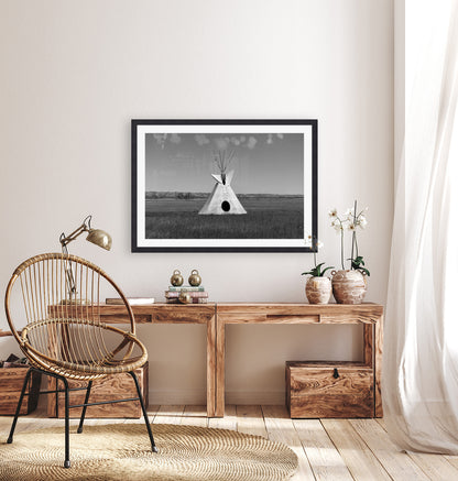 Tipi Framed Print